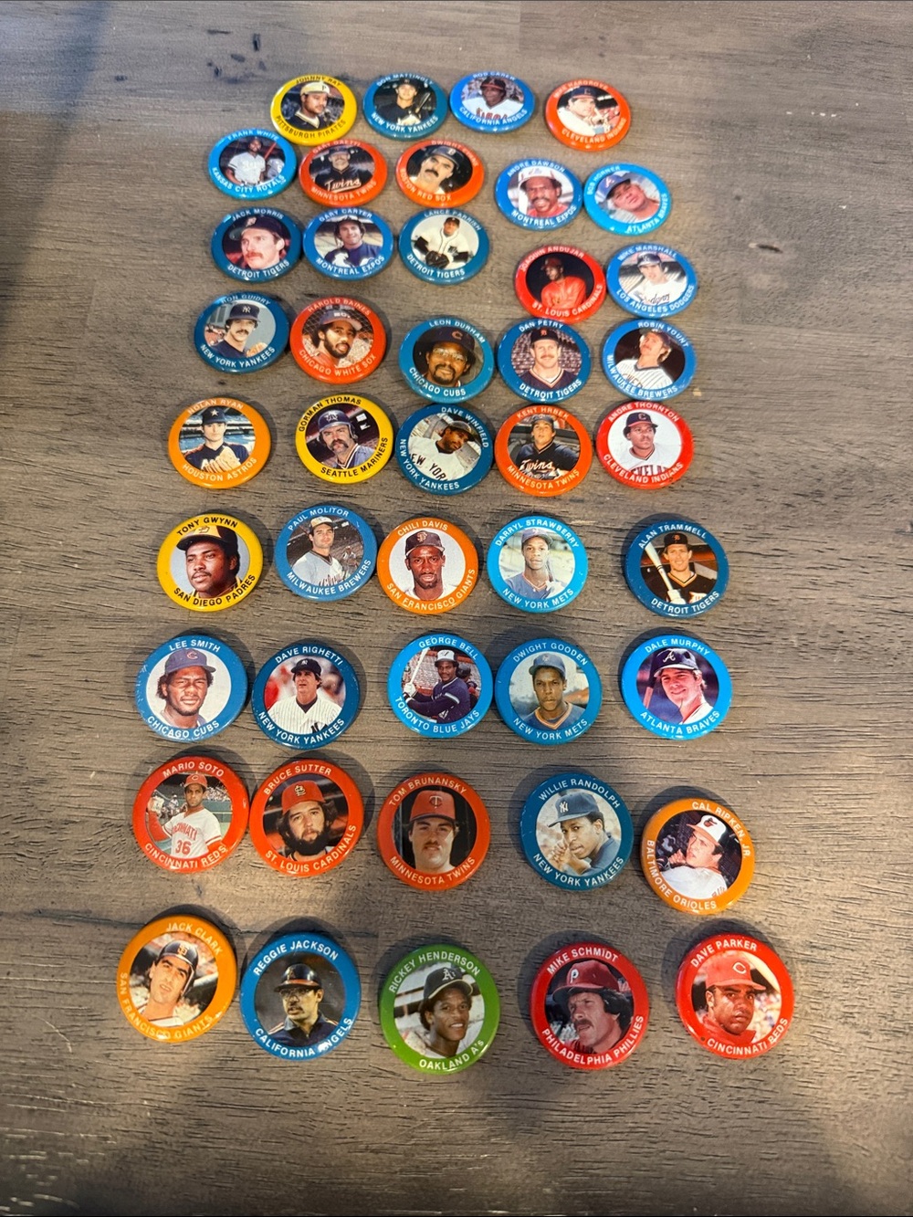 1984 Fun Foods Pins    44pcs